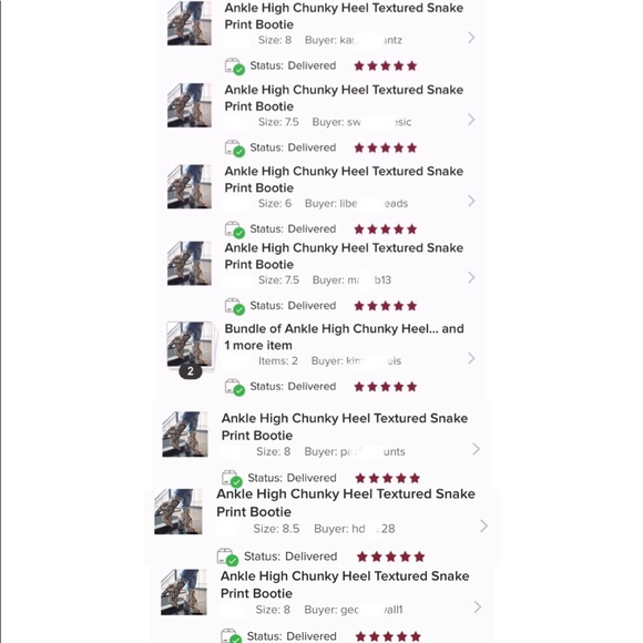 Ankle High Chunky Heel Textured Snake Print Bootie - Picture 10 of 11